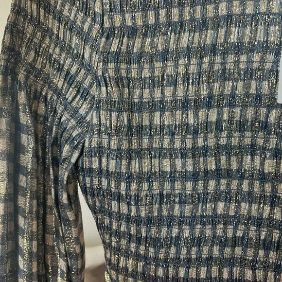 Loveshackfancy *BRAND NEW* Smocked Metallic Dress - Picture 3 of 3